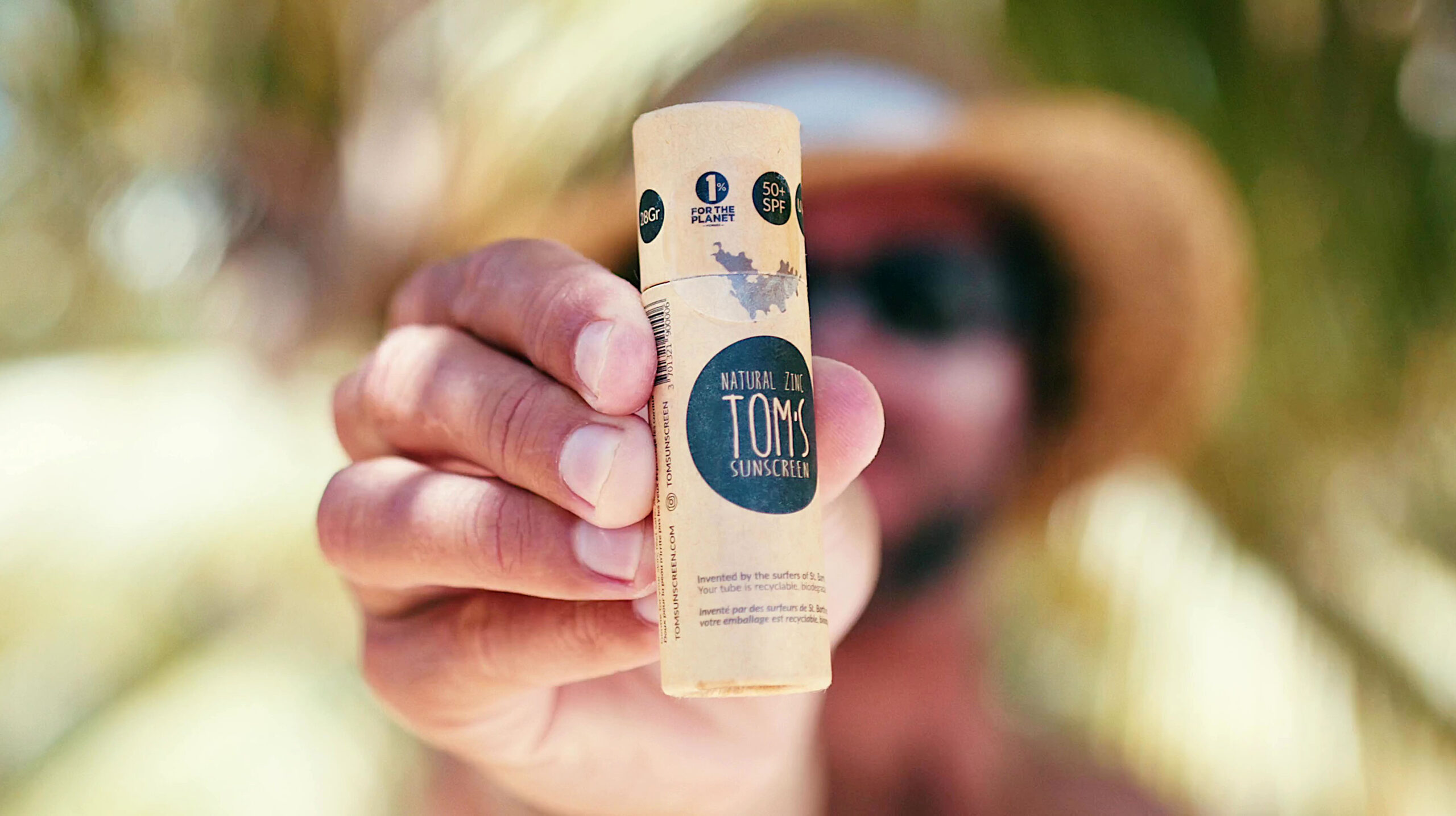 Crème Solaire en stick - Tom's Sunscreen